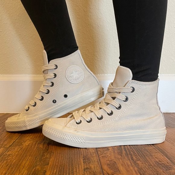 Converse Shoes - Converse x John Varvatos, Suede, High-Top Sneakers, 6.5 W